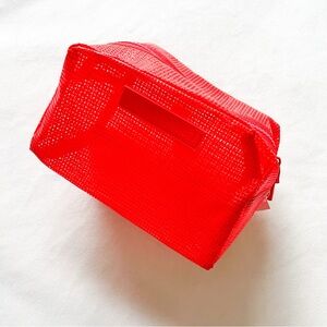 First Aid Beauty Red Cosmetic Bag